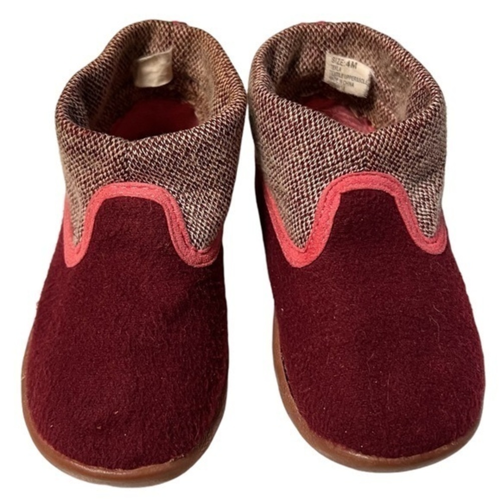 Hanna Andersson Tekla Girls Booties Baby/Toddler Size 4